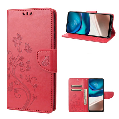 Butterfly Flower Pattern Flip Leather Phone Case, For Motorola Moto G42, For OnePlus 10T, For Samsung Galaxy A04, For Asus Zenfone 9