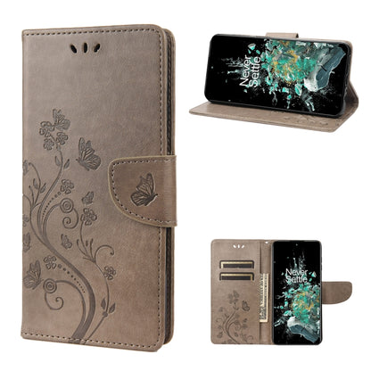 Butterfly Flower Pattern Flip Leather Phone Case, For Motorola Moto G42, For OnePlus 10T, For Samsung Galaxy A04, For Asus Zenfone 9