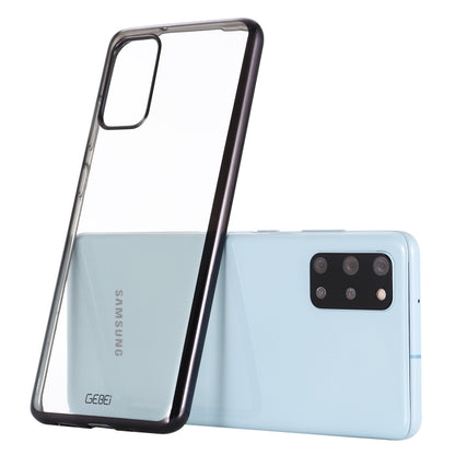 GEBEI Plating TPU Shockproof Protective Case, For Galaxy S20, For Galaxy S20+, For Galaxy S20 Ultra