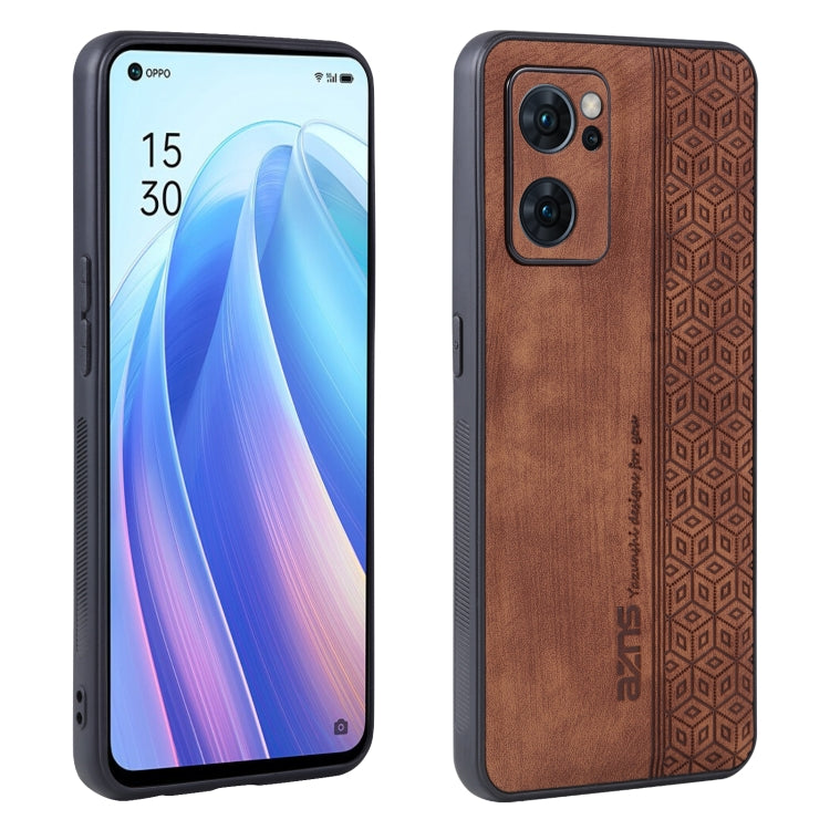 AZNS 3D Embossed Skin Feel Phone Case, For OPPO Reno8 Pro, For OPPO Reno7 5G, For OPPO Reno7 Global, For OPPO Reno7 Pro 5G, For OPPO Reno7 SE 5G, For OPPO K10 5G, For OPPO A57 5G / A77 5G / Realme Q5i / V23, For vivo X80 Pro