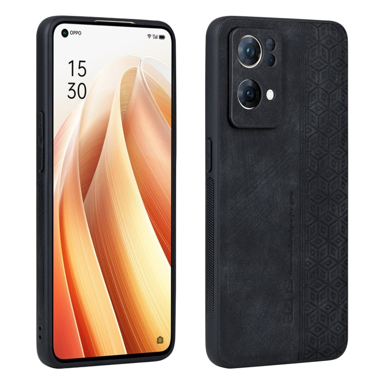 AZNS 3D Embossed Skin Feel Phone Case, For OPPO Reno8 Pro, For OPPO Reno7 5G, For OPPO Reno7 Global, For OPPO Reno7 Pro 5G, For OPPO Reno7 SE 5G, For OPPO K10 5G, For OPPO A57 5G / A77 5G / Realme Q5i / V23, For vivo X80 Pro