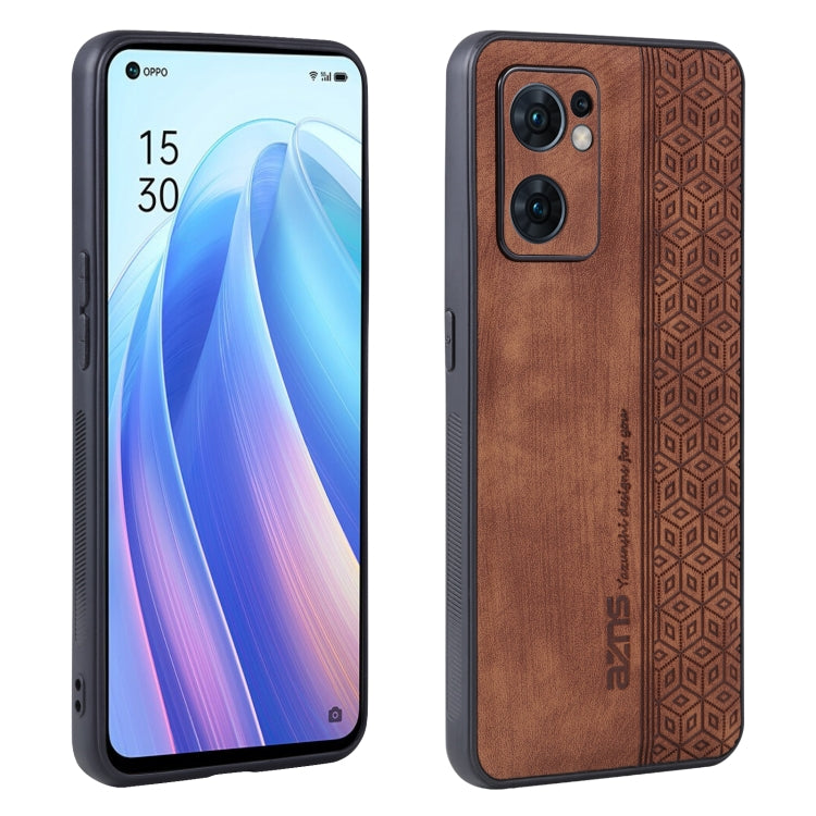 AZNS 3D Embossed Skin Feel Phone Case, For OPPO Reno8 Pro, For OPPO Reno7 5G, For OPPO Reno7 Global, For OPPO Reno7 Pro 5G, For OPPO Reno7 SE 5G, For OPPO K10 5G, For OPPO A57 5G / A77 5G / Realme Q5i / V23, For vivo X80 Pro
