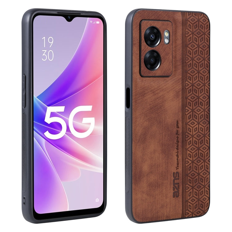 AZNS 3D Embossed Skin Feel Phone Case, For OPPO Reno8 Pro, For OPPO Reno7 5G, For OPPO Reno7 Global, For OPPO Reno7 Pro 5G, For OPPO Reno7 SE 5G, For OPPO K10 5G, For OPPO A57 5G / A77 5G / Realme Q5i / V23, For vivo X80 Pro