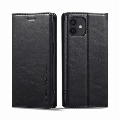 LC.IMEEKE RFID Anti-theft Leather Phone Case, For iPhone 12 mini, For iPhone 11, For iPhone 11 Pro, For iPhone 11 Pro Max