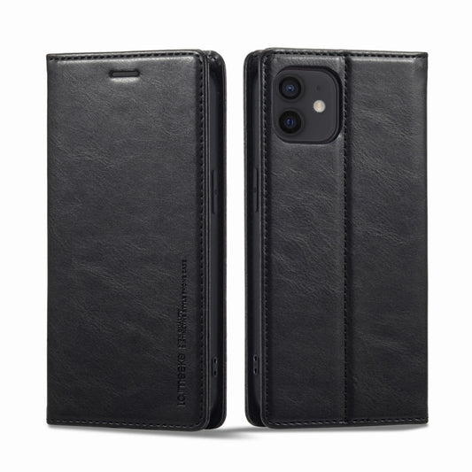 LC.IMEEKE RFID Anti-theft Leather Phone Case, For iPhone 12 mini, For iPhone 11, For iPhone 11 Pro, For iPhone 11 Pro Max