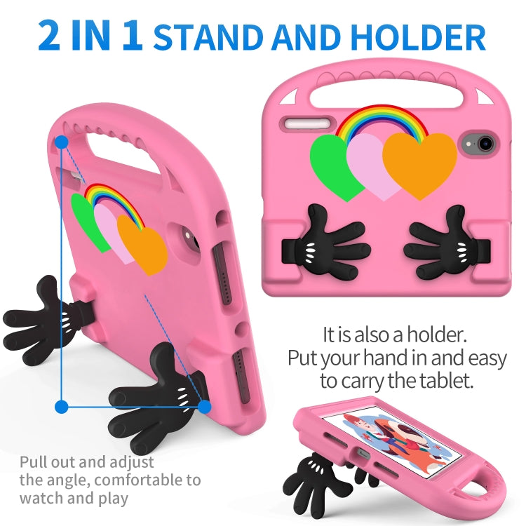 Love Small Palm Holder EVA Tablet Case, For iPad 10.2 / iPad Pro 10.5, For iPad mini 2024 /mini 6, For Samsung Galaxy Tab A8 10.5 2021, For Samsung Galaxy Tab A 8.0 2019, For Samsung Galaxy Tab A 10.1 2019, For Samsung Galaxy Tab A 8.4 2020            ...