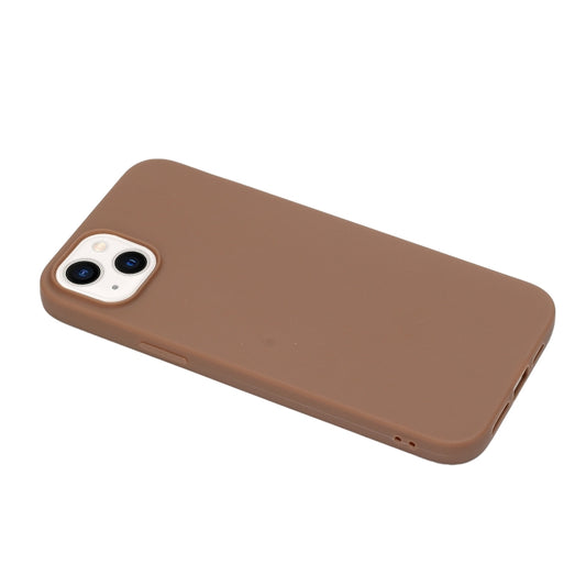 Solid Color Frosted Silicone Phone Case, For iPhone 14, For iPhone 14 Plus, For iPhone 14 Pro, For iPhone 14 Pro Max
