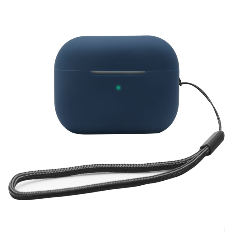 2.0mm Solid Color Silicone Protective Cover, For AirPods Pro 2