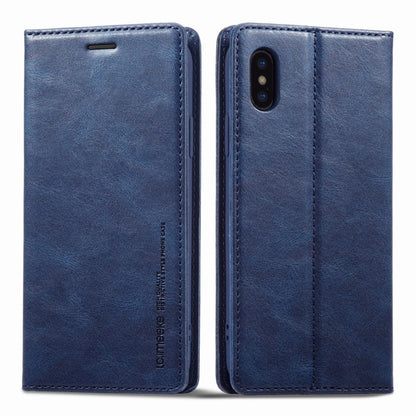 LC.IMEEKE RFID Anti-theft Leather Phone Case, For iPhone SE 2022 / SE 2020 / 8 / 7, For iPhone XS Max, For iPhone XS / X, For iPhone XR, For iPhone 8 Plus / 7 Plus, For Samsung Galaxy S21 5G, For Samsung Galaxy S21+ 5G
