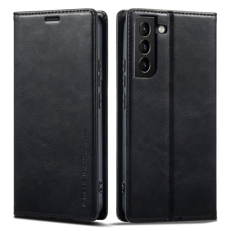 LC.IMEEKE RFID Anti-theft Leather Phone Case, For iPhone SE 2022 / SE 2020 / 8 / 7, For iPhone XS Max, For iPhone XS / X, For iPhone XR, For iPhone 8 Plus / 7 Plus, For Samsung Galaxy S21 5G, For Samsung Galaxy S21+ 5G