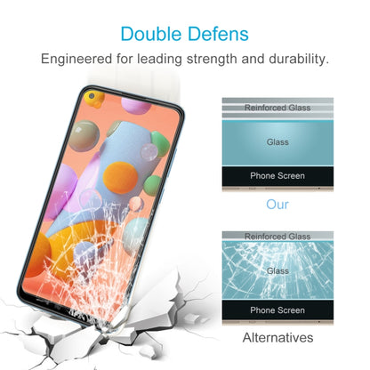 50 PCS 0.26mm 9H Surface Hardness 2.5D Explosion-proof Tempered Glass Non-full Screen Film For Samsumg Galaxy F55 / M55 / M54 / A71 / F54, For Galaxy A11 (50 PCS), For Galaxy A21 (50 PCS), For Galaxy A51 (50 PCS)                                        ...