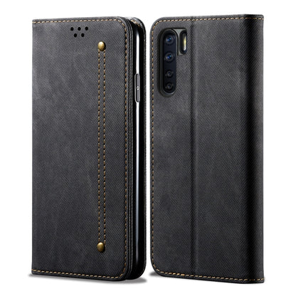 Denim Texture Casual Style Horizontal Flip Leather Case with Holder & Card Slots & Wallet, For OPPO A8 / A31 (2020), For OPPO A91 / F15 / Reno 3, For OPPO Find X2, For OPPO Find X2 Pro, For OPPO Realme X50, For OPPO Realme X50 Pro, For OPPO Realme 6 Pr...