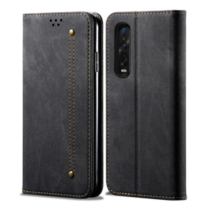 Denim Texture Casual Style Horizontal Flip Leather Case with Holder & Card Slots & Wallet, For OPPO A8 / A31 (2020), For OPPO A91 / F15 / Reno 3, For OPPO Find X2, For OPPO Find X2 Pro, For OPPO Realme X50, For OPPO Realme X50 Pro, For OPPO Realme 6 Pr...