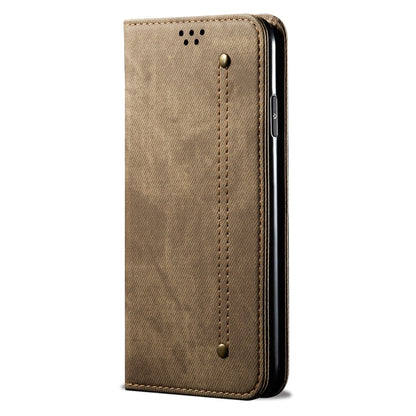 Denim Texture Casual Style Horizontal Flip Leather Case with Holder & Card Slots & Wallet, For Vivo IQOO 3
