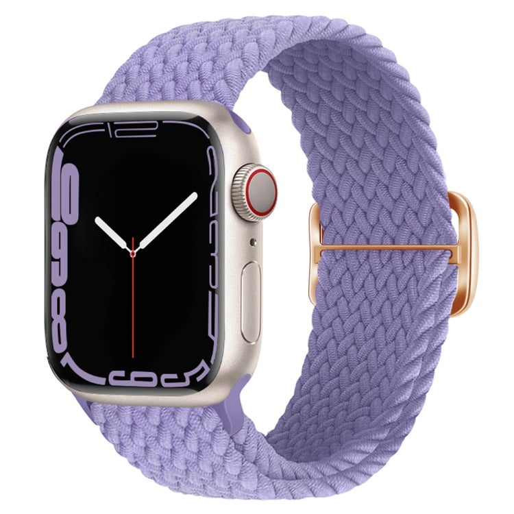 Buckle Nylon Braided Watch Band, For Apple Watch Series 8&7 41mm / SE 2&6&SE&5&4 40mm / 3&2&1 38mm, For Apple Watch Series 8&7 41mm / SE 2