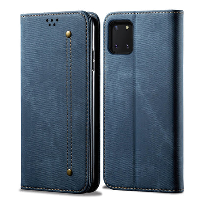 Denim Texture Casual Style Horizontal Flip Leather Case with Holder & Card Slots & Wallet, For OPPO A8 / A31 (2020), For OPPO A91 / F15 / Reno 3, For OPPO Find X2, For OPPO Find X2 Pro, For OPPO Realme X50, For OPPO Realme X50 Pro, For OPPO Realme 6 Pr...