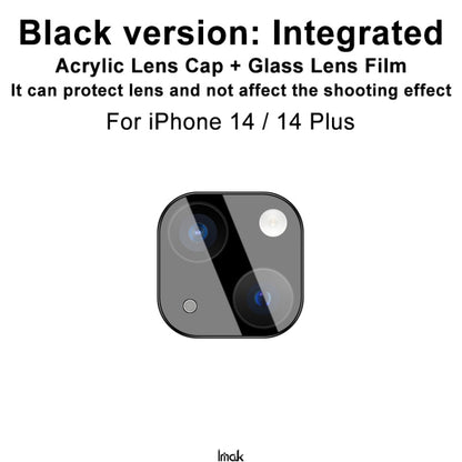 imak High Definition Integrated Glass Lens Film Black Version, For iPhone 14  / 14 Plus, For iPhone 14 Pro / 14 Pro Max