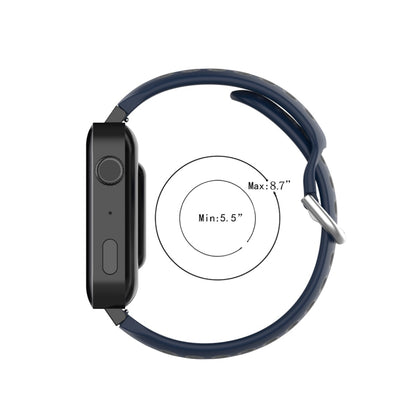 For Xiaomi Watch / Huawei Honor S1 18mm Two Color Sport Wrist Strap Watchband