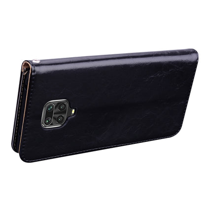 Business Style Oil Wax Texture Horizontal Flip Leather Case, with Holder & Card Slots & Wallet, For Xiaomi Redmi Note 9 Pro, For Huawei P40 Lite, For Huawei P40, For Galaxy M31