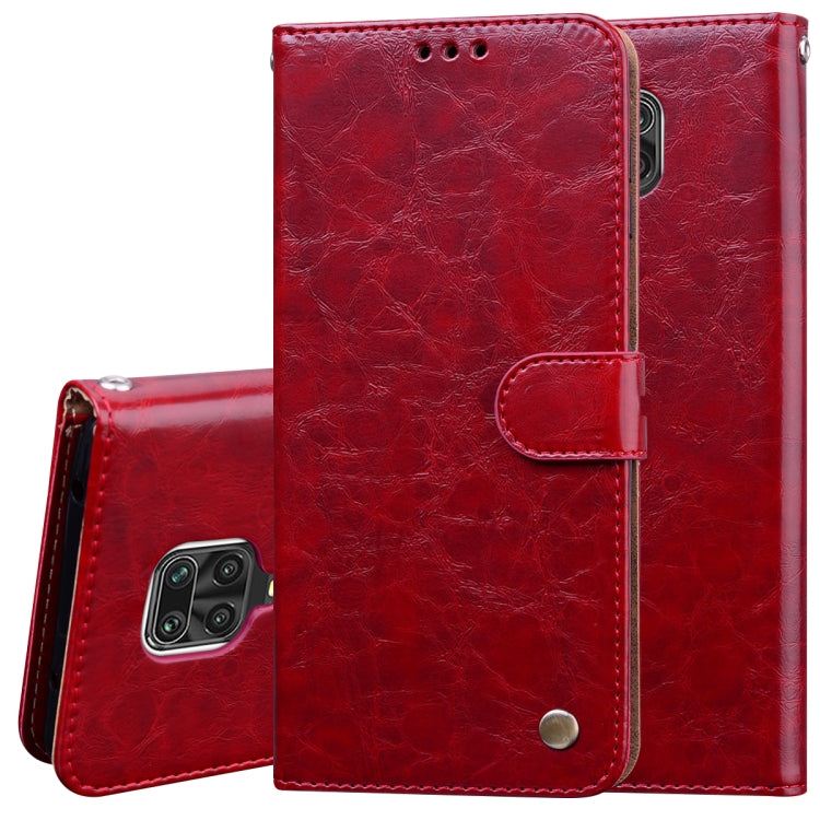 Business Style Oil Wax Texture Horizontal Flip Leather Case, with Holder & Card Slots & Wallet, For Xiaomi Redmi Note 9 Pro, For Huawei P40 Lite, For Huawei P40, For Galaxy M31