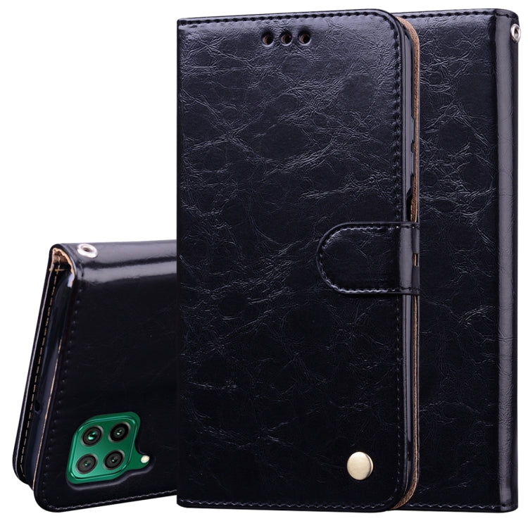 Business Style Oil Wax Texture Horizontal Flip Leather Case, with Holder & Card Slots & Wallet, For Xiaomi Redmi Note 9 Pro, For Huawei P40 Lite, For Huawei P40, For Galaxy M31