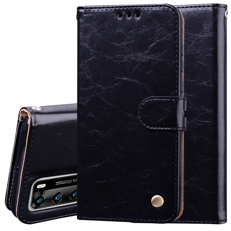 Business Style Oil Wax Texture Horizontal Flip Leather Case, with Holder & Card Slots & Wallet, For Xiaomi Redmi Note 9 Pro, For Huawei P40 Lite, For Huawei P40, For Galaxy M31