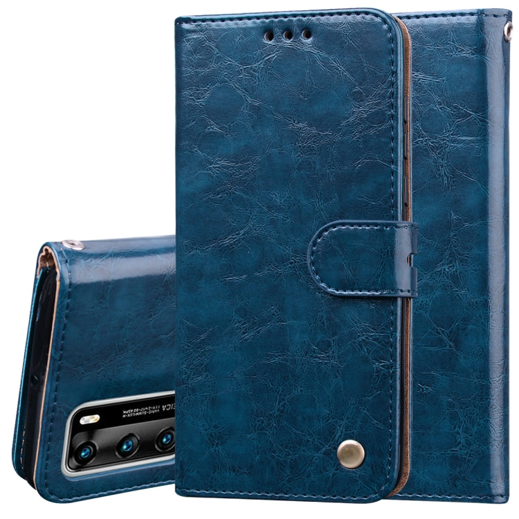 Business Style Oil Wax Texture Horizontal Flip Leather Case, with Holder & Card Slots & Wallet, For Xiaomi Redmi Note 9 Pro, For Huawei P40 Lite, For Huawei P40, For Galaxy M31