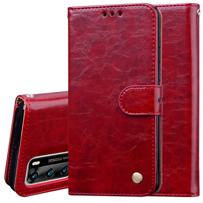 Business Style Oil Wax Texture Horizontal Flip Leather Case, with Holder & Card Slots & Wallet, For Xiaomi Redmi Note 9 Pro, For Huawei P40 Lite, For Huawei P40, For Galaxy M31