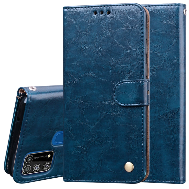 Business Style Oil Wax Texture Horizontal Flip Leather Case, with Holder & Card Slots & Wallet, For Xiaomi Redmi Note 9 Pro, For Huawei P40 Lite, For Huawei P40, For Galaxy M31