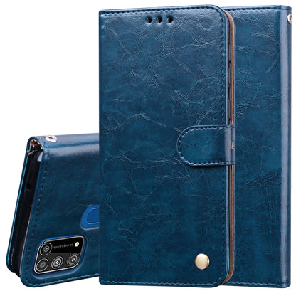 Business Style Oil Wax Texture Horizontal Flip Leather Case, with Holder & Card Slots & Wallet, For Xiaomi Redmi Note 9 Pro, For Huawei P40 Lite, For Huawei P40, For Galaxy M31