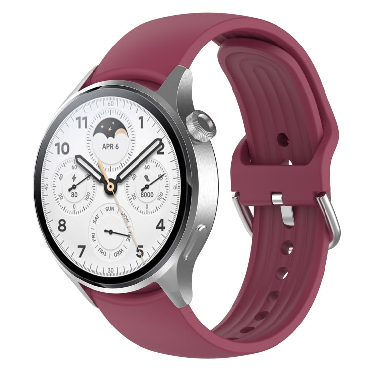 Solid Color Silicone Watch Band, For Xiaomi Watch S1 Pro