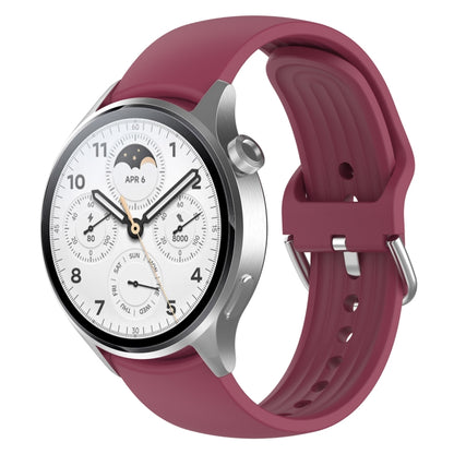 Solid Color Silicone Watch Band, For Xiaomi Watch S1 Pro