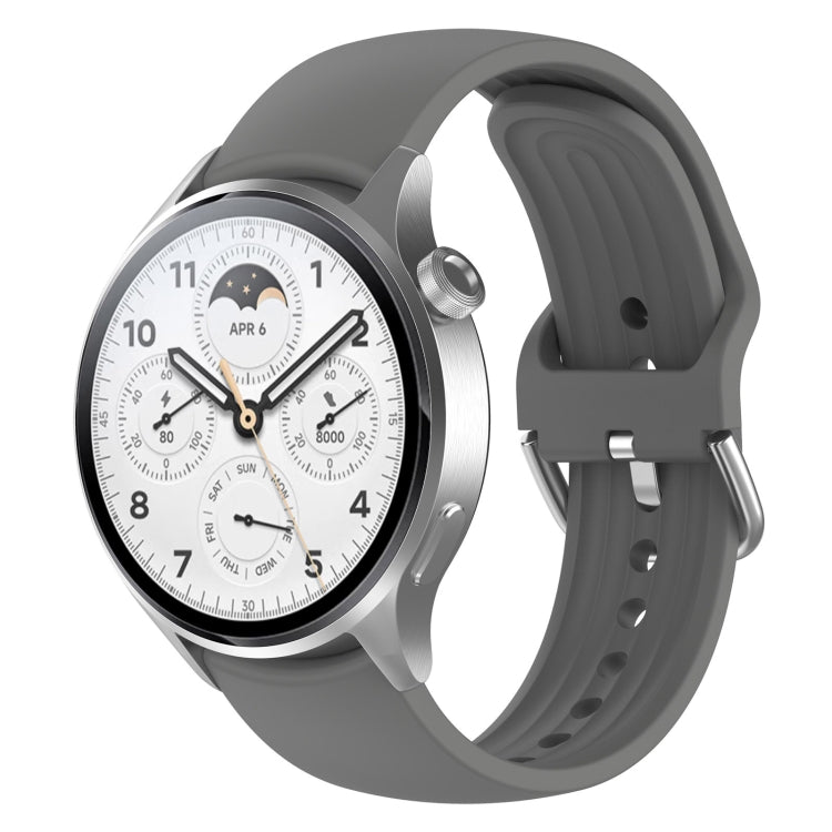 Solid Color Silicone Watch Band, For Xiaomi Watch S1 Pro