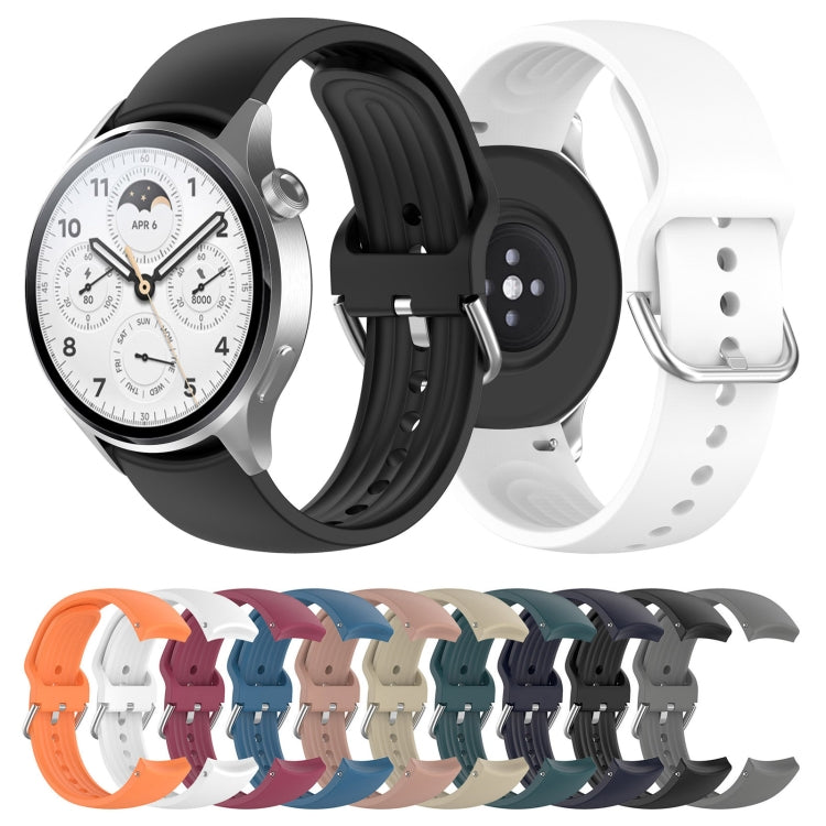 Solid Color Silicone Watch Band, For Xiaomi Watch S1 Pro