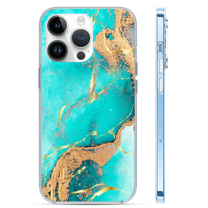 Coloured Glaze Marble Phone Case, For iPhone 14, For iPhone 14 Plus, For iPhone 14 Pro, For iPhone 14 Pro Max, For iPhone 13, For iPhone 13 Pro