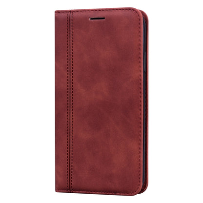 Frosted Business Magnetic Horizontal Flip PU Phone Case, For Xiaomi Poco X4 Pro 5G