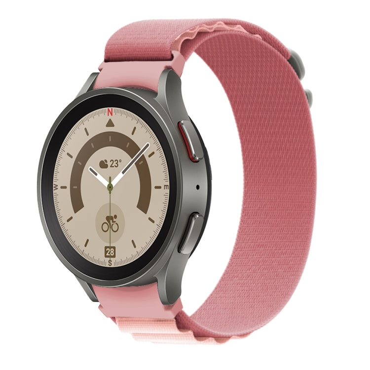 For Samsung Galaxy Watch5 / Watch5 Pro / Watch4 / Watch4 Classic Universal Nylon Loop Watch Band