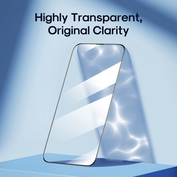 JOYROOM JR-H01 2.5D Screen Printing Full Screen Black Edge Tempered Glass Film, For iPhone 14, For iPhone 14 Pro, For iPhone 14 Plus, For iPhone 14 Pro Max