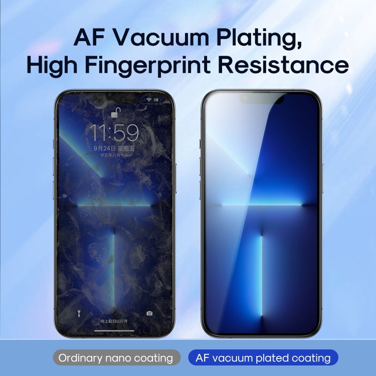 JOYROOM JR-H01 2.5D Screen Printing Full Screen Black Edge Tempered Glass Film, For iPhone 14, For iPhone 14 Pro, For iPhone 14 Plus, For iPhone 14 Pro Max