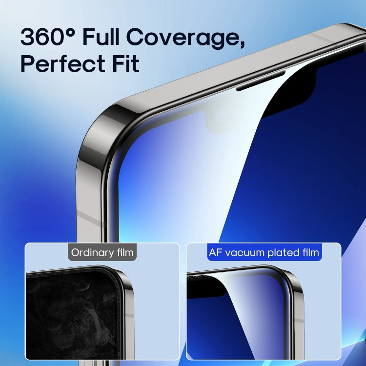 JOYROOM JR-H01 2.5D Screen Printing Full Screen Black Edge Tempered Glass Film, For iPhone 14, For iPhone 14 Pro, For iPhone 14 Plus, For iPhone 14 Pro Max