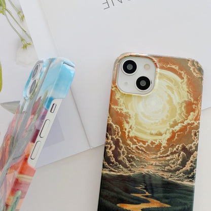 Varnishing Water Stick PC Phone Case, For iPhone 14, For iPhone 14 Plus, For iPhone 14 Pro, For iPhone 14 Pro Max, For iPhone 13, For iPhone 13 Pro