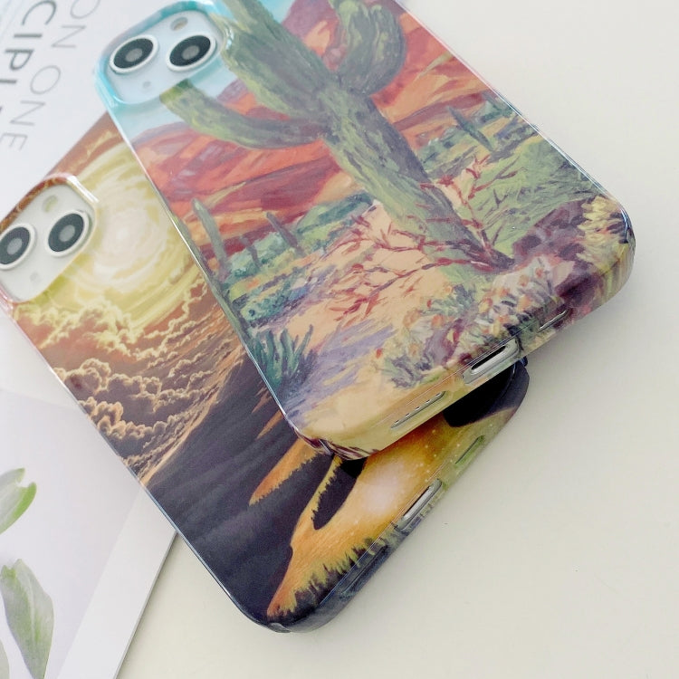 Varnishing Water Stick PC Phone Case, For iPhone 14, For iPhone 14 Plus, For iPhone 14 Pro, For iPhone 14 Pro Max, For iPhone 13, For iPhone 13 Pro