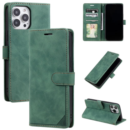 Skin Feel Anti-theft Brush Horizontal Flip Leather Phone Case, For iPhone 14, For iPhone 14 Plus, For iPhone 14 Pro, For iPhone 14 Pro Max