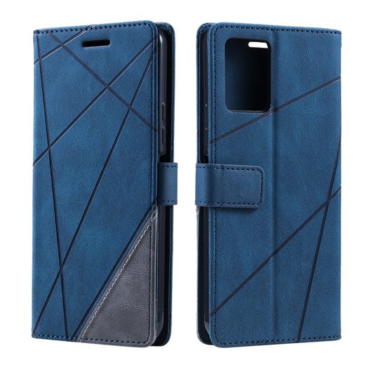 Skin Feel Splicing Leather Phone Case, For vivo Y21 2021 / Y33s, For Xiaomi Poco M4 Pro 4G, For OPPO Find X5 Lite, For OPPO Reno8 Pro+, For OPPO Reno8 Pro, For OPPO Reno8, For Samsung Galaxy Xcover5, For OPPO Find X5, For Xiaomi Redmi 10A