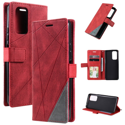 Skin Feel Splicing Leather Phone Case, For Xiaomi Redmi 10 Prime+ 5G, For Sony Xperia 1 IV, For Sony Xperia 10 IV, For Xiaomi Redmi Note 11T Pro 5G, For Xiaomi Poco M4 5G, For OPPO Find X5 Pro