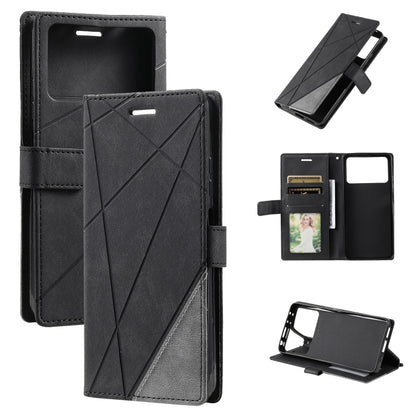 Skin Feel Splicing Leather Phone Case, For Xiaomi Redmi 10 Prime+ 5G, For Sony Xperia 1 IV, For Sony Xperia 10 IV, For Xiaomi Redmi Note 11T Pro 5G, For Xiaomi Poco M4 5G, For OPPO Find X5 Pro