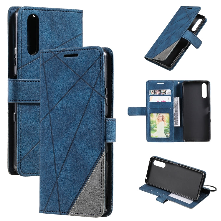 Skin Feel Splicing Leather Phone Case, For Xiaomi Redmi 10 Prime+ 5G, For Sony Xperia 1 IV, For Sony Xperia 10 IV, For Xiaomi Redmi Note 11T Pro 5G, For Xiaomi Poco M4 5G, For OPPO Find X5 Pro