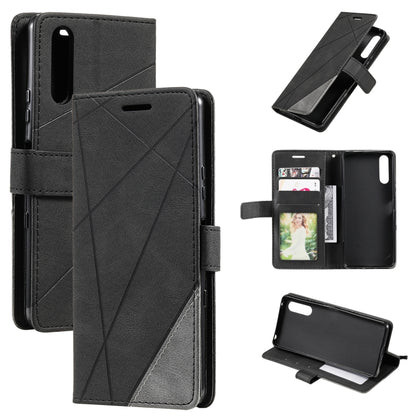 Skin Feel Splicing Leather Phone Case, For Xiaomi Redmi 10 Prime+ 5G, For Sony Xperia 1 IV, For Sony Xperia 10 IV, For Xiaomi Redmi Note 11T Pro 5G, For Xiaomi Poco M4 5G, For OPPO Find X5 Pro