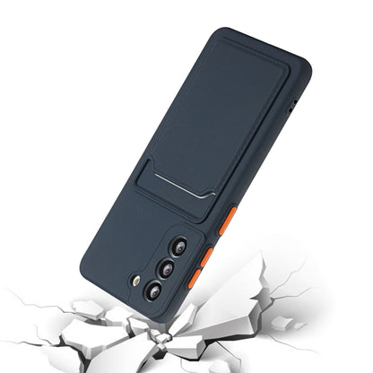 Card Slot Design Shockproof TPU Phone Case, For Samsung Galaxy S22 5G, For Samsung Galaxy S22+ 5G, For Samsung Galaxy S22 Ultra 5G, For Samsung Galaxy S21 FE 5G