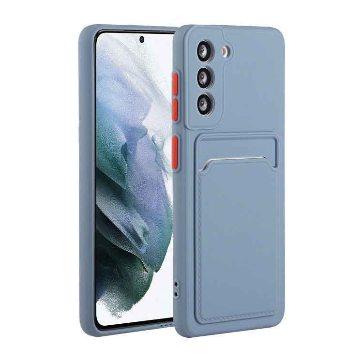 Card Slot Design Shockproof TPU Phone Case, For Samsung Galaxy S22 5G, For Samsung Galaxy S22+ 5G, For Samsung Galaxy S22 Ultra 5G, For Samsung Galaxy S21 FE 5G
